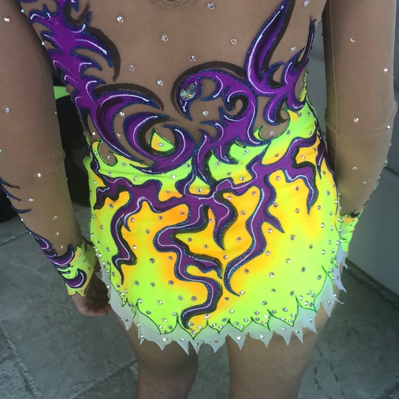 Rhythmic Gymnastics Competition Leotard - Picture 5 of 8